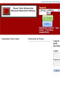 Mobile Screenshot of catalog-ttu.kohacatalog.com